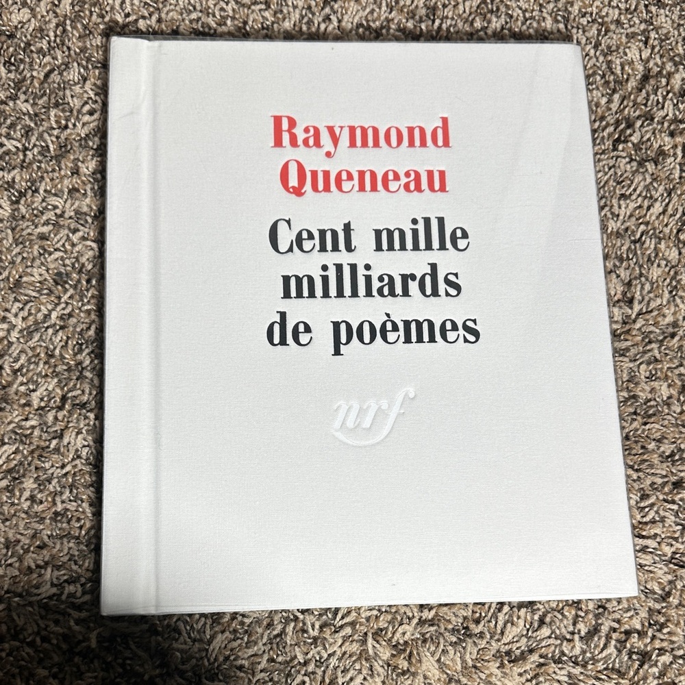 French Poetry Book